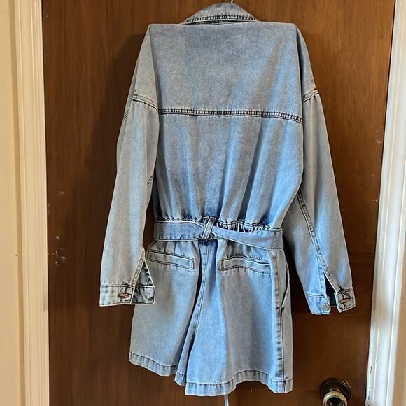 New ASOS denim jumpsuit short - Picture 7 of 10